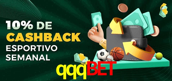 10% de bônus de cashback na qqqbet